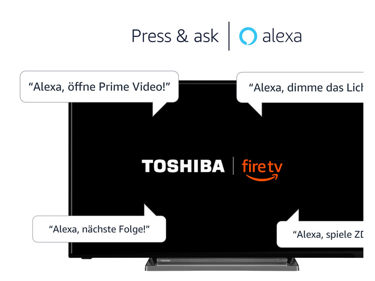 Gehe zu Vollbildansicht: TOSHIBA Fire TV Fernseher / Smart TV 4K UHD mit Alexa Built-In - Bild 22