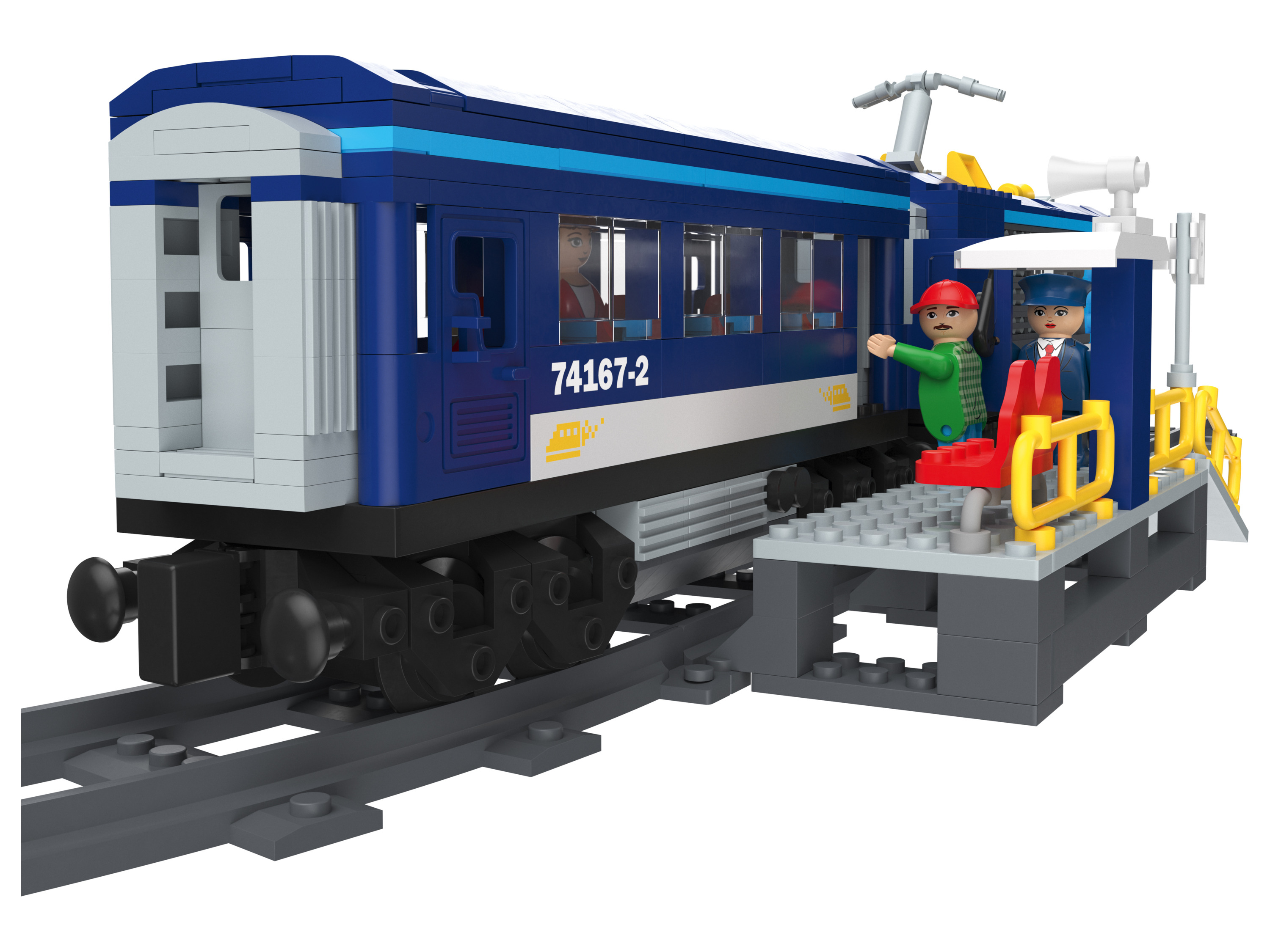 Thumbnail - lupilu® Passagierzug / Güterzug (Personenzug)