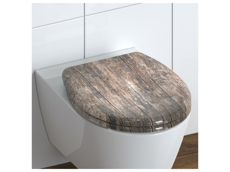 Gehe zu Vollbildansicht: Schütte WC Sitz Duroplast, mit Absenkautomatik und Schnellverschluss - Bild 47