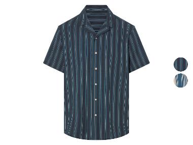 LIVERGY® Herren Freizeithemd, sommerlich leichte Struktur