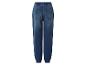 Jeans-Jogger mit elastischem Bund und Bündchen, Rückansicht.