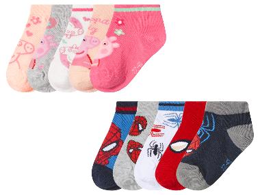 Kinder Sneakersocken, 5 Paar