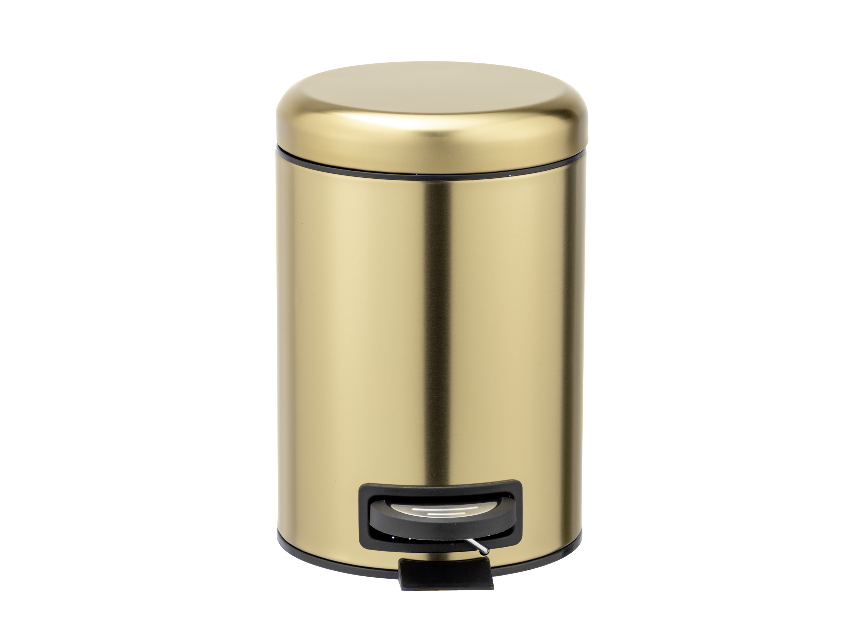 WENKO Kosmetik Treteimer Leman 3L (Gold) – Bild 2 von 3