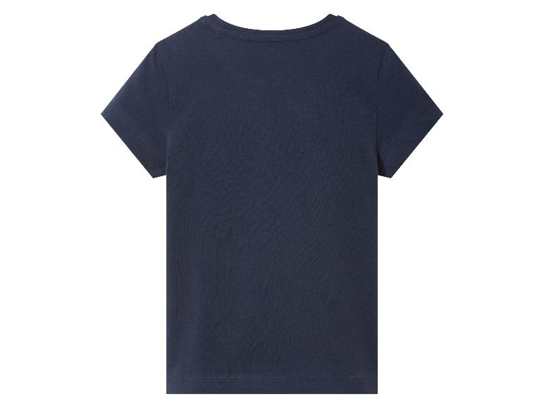 Dunkelblaues T-Shirt für Kinder.