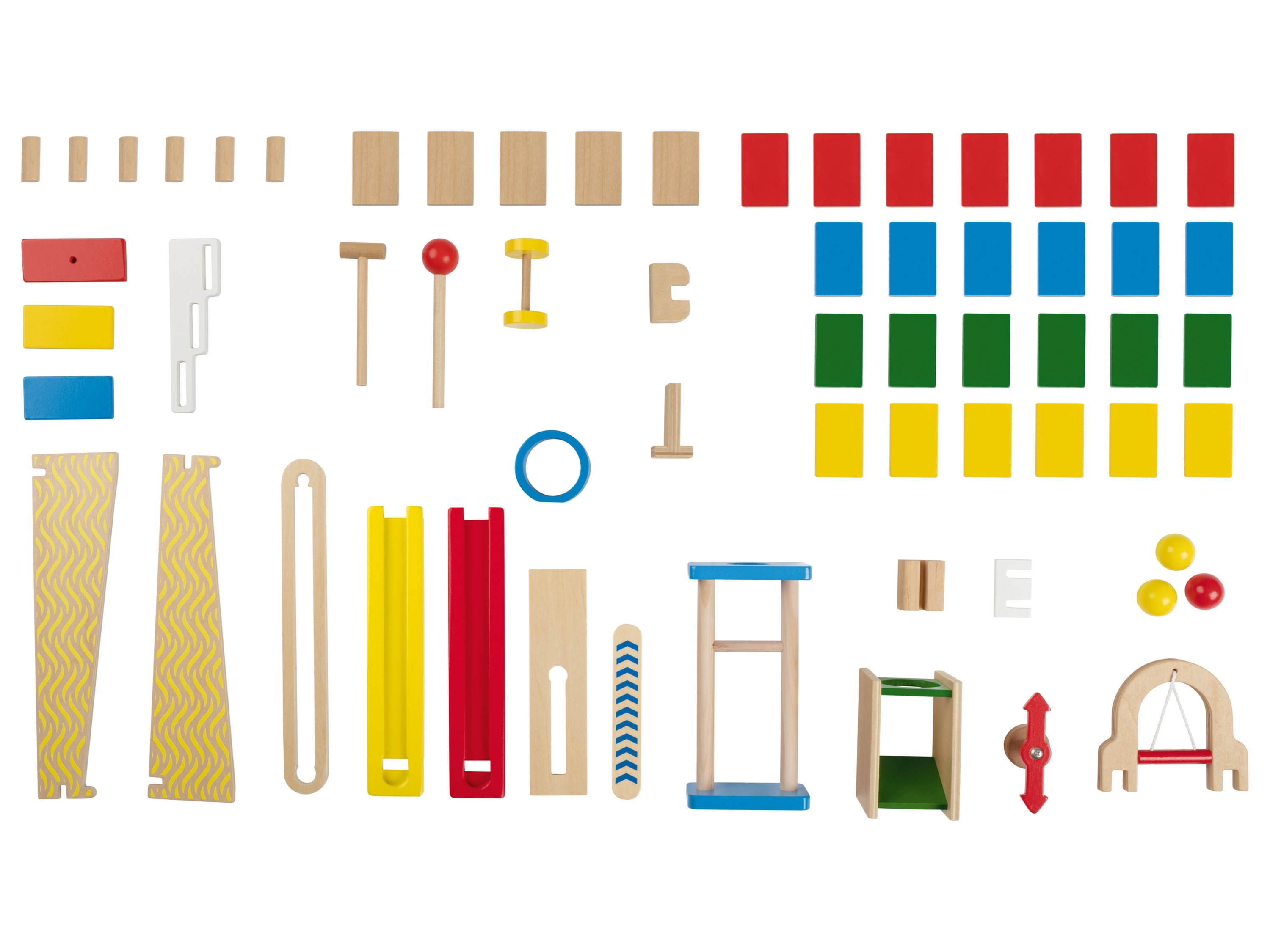 Thumbnail - Playtive Holz Kugelbahn (Domino)""