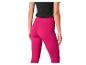 Rosa Leggings und schwarzes Top, Sportbekleidung.