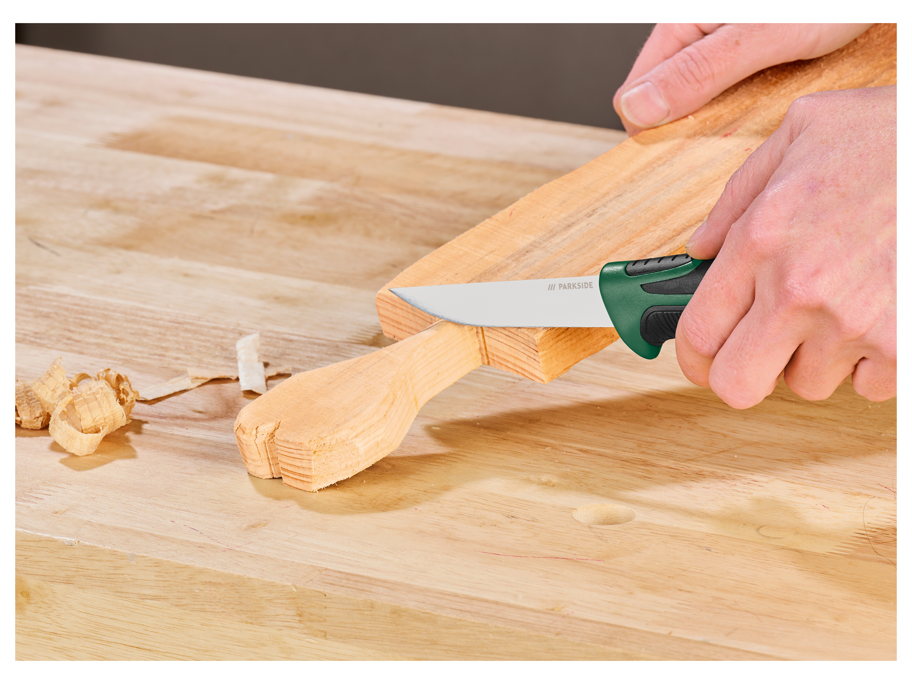 Thumbnail - PARKSIDE® Universalmesser / Handwerkmesser / 3 in 1 Axt- und Messerschärfer, für Rechts- und Linkshänder geeignet (Handw...