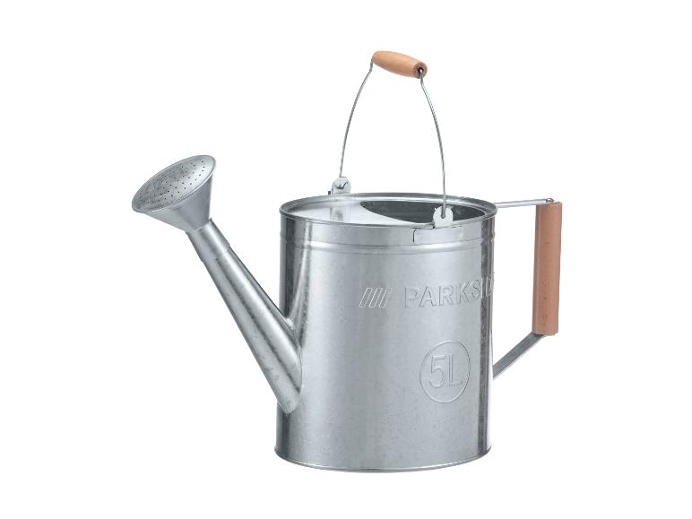5L Parkside Gießkanne aus verzinktem Metall.