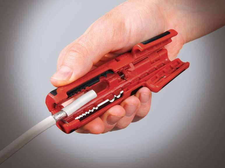 Gehe zu Vollbildansicht: PARKSIDE® Abmantelungswerkzeug, mit Kabellängenmesser und Verriegelung - Bild 2