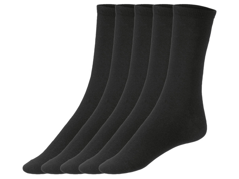 Gehe zu Vollbildansicht: LIVERGY Herren Socken, 5 Stück, hoher Bio-Baumwollanteil - Bild 2