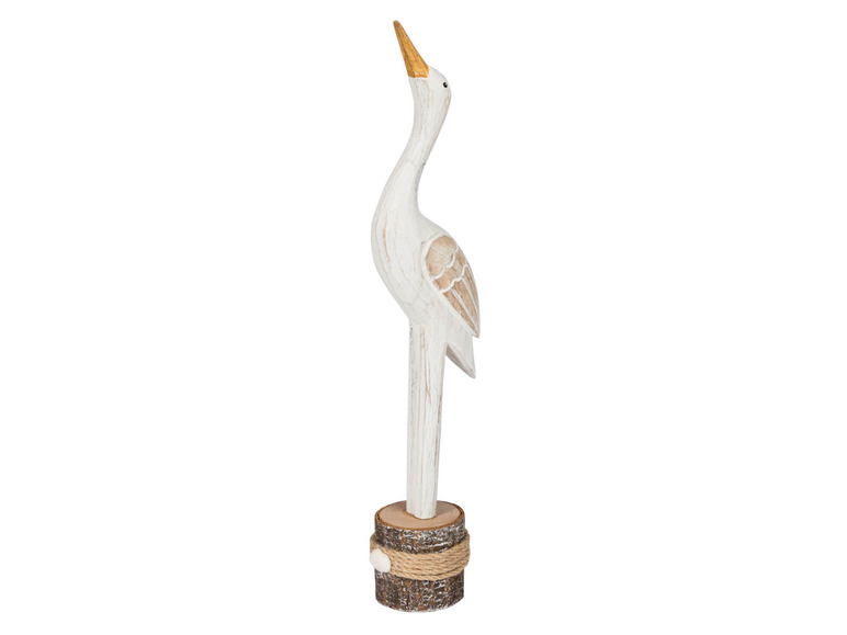 Gehe zu Vollbildansicht: Pureday Deko-Figur »Vogel«, aus Holz, mit maritimer Deko - Bild 1