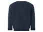 Dunkelblaues Kinder-Sweatshirt, Rückansicht.