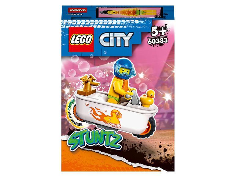 Gehe zu Vollbildansicht: LEGO® City 60333 »Badewannen-Stuntbike« - Bild 1