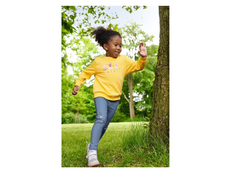 Gehe zu Vollbildansicht: lupilu® Kleinkinder Mädchen Treggings, 2 Stück, mit Fake-Taschen - Bild 10