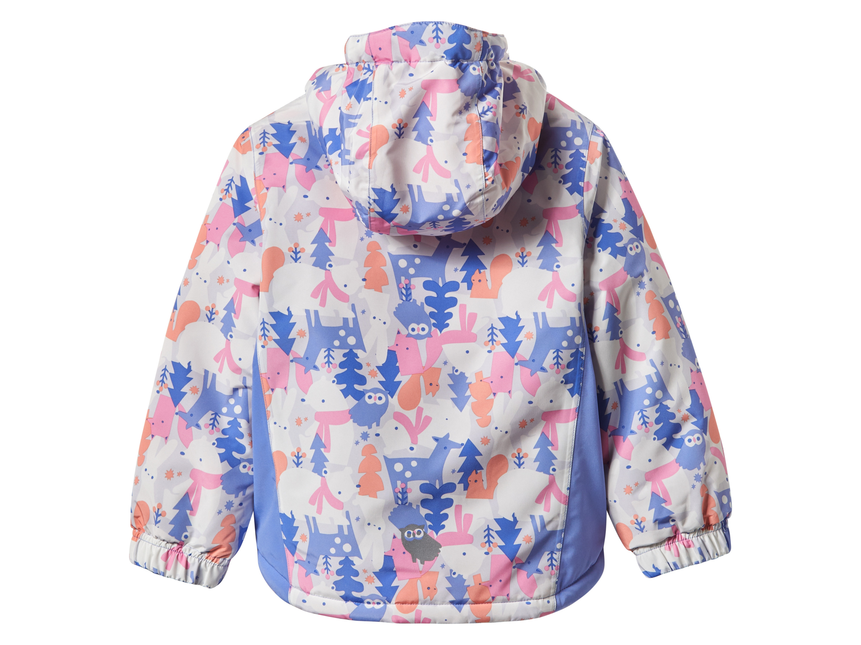 Thumbnail - lupilu® Kinder Schneejacke (gemustert/weiß/lila, 86/92)