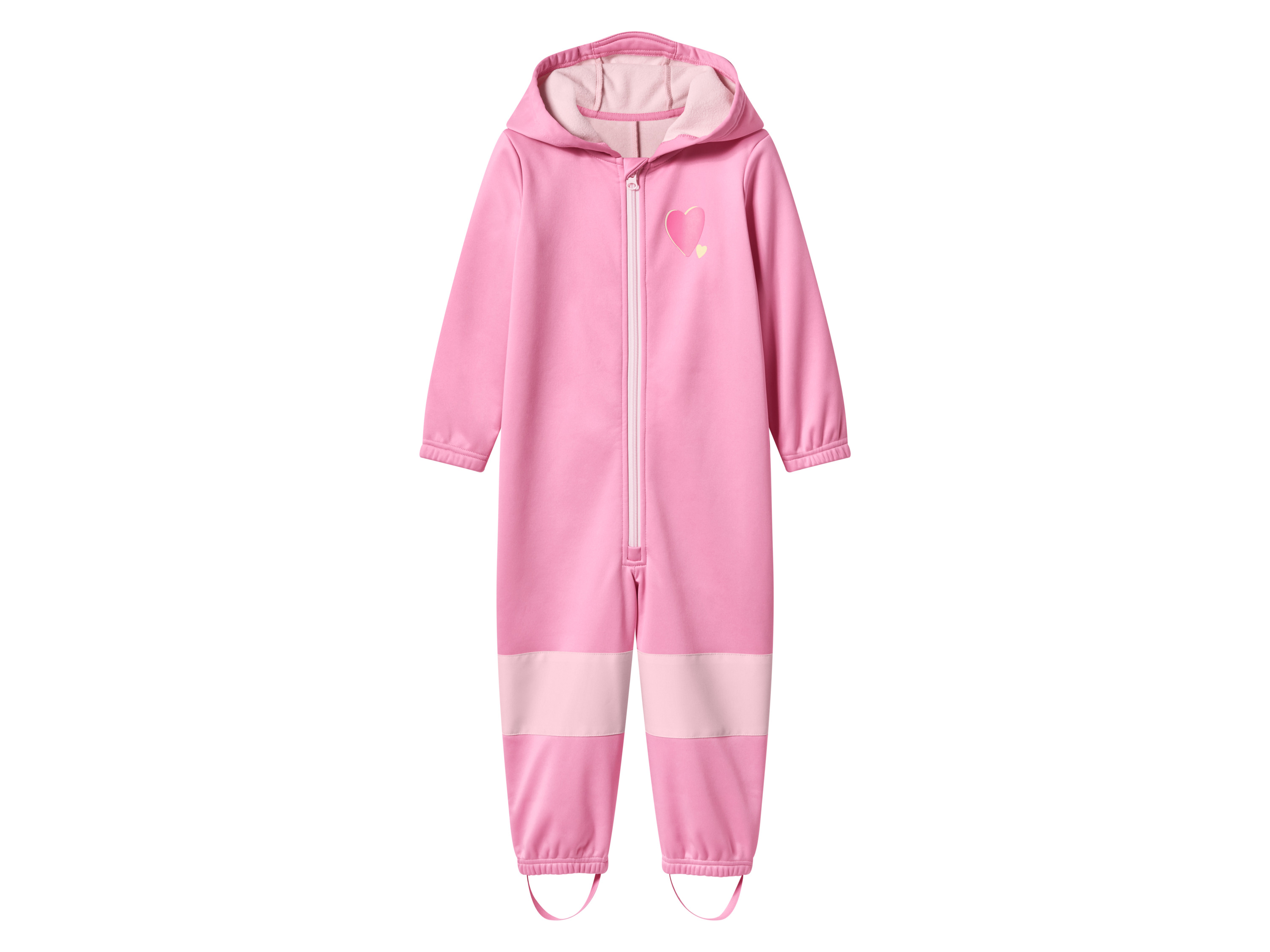 LUPILU® Baby Kleinkinder Mädchen Overall Softshell Matsch und Buddel (Pink, 110/116)