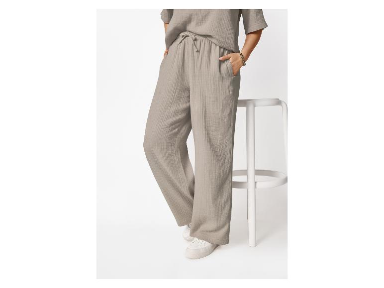 Damen Musselin-Hose
