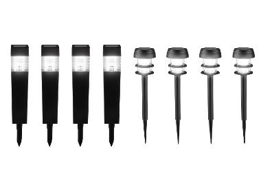 LIVARNO® LED-Solarleuchten, 4 Stück
