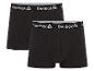 Zwei schwarze Boxershorts von Reebok.