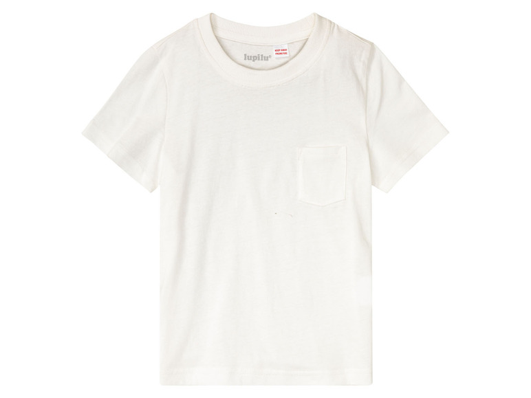 Gehe zu Vollbildansicht: lupilu Kleinkinder/Kinder Jungen T-Shirt, 2 Stück, mit Rundhalsausschnitt - Bild 12
