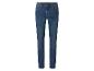 Blaue Jeans mit geradem Bein und klassischer Passform