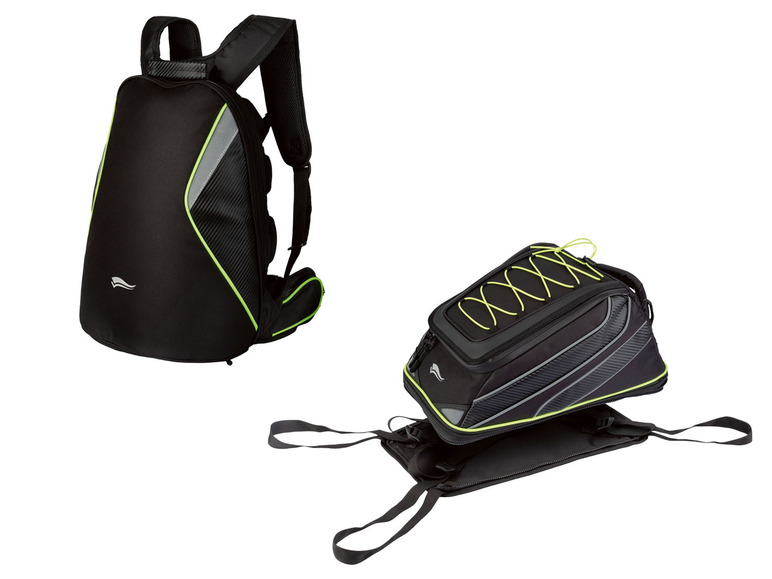 Go to full screen view: CRIVIT® motorcycle backpack / tail bag, incl. rain cover - Image 1