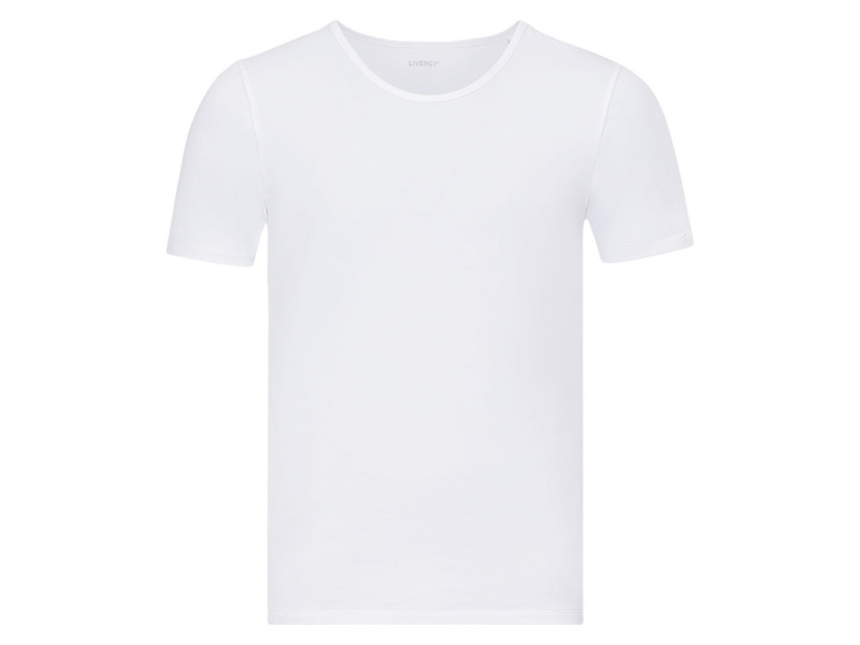 Gehe zu Vollbildansicht: LIVERGY® Herren Unterhemd, mit hohem Bio-Baumwollanteil - Bild 2