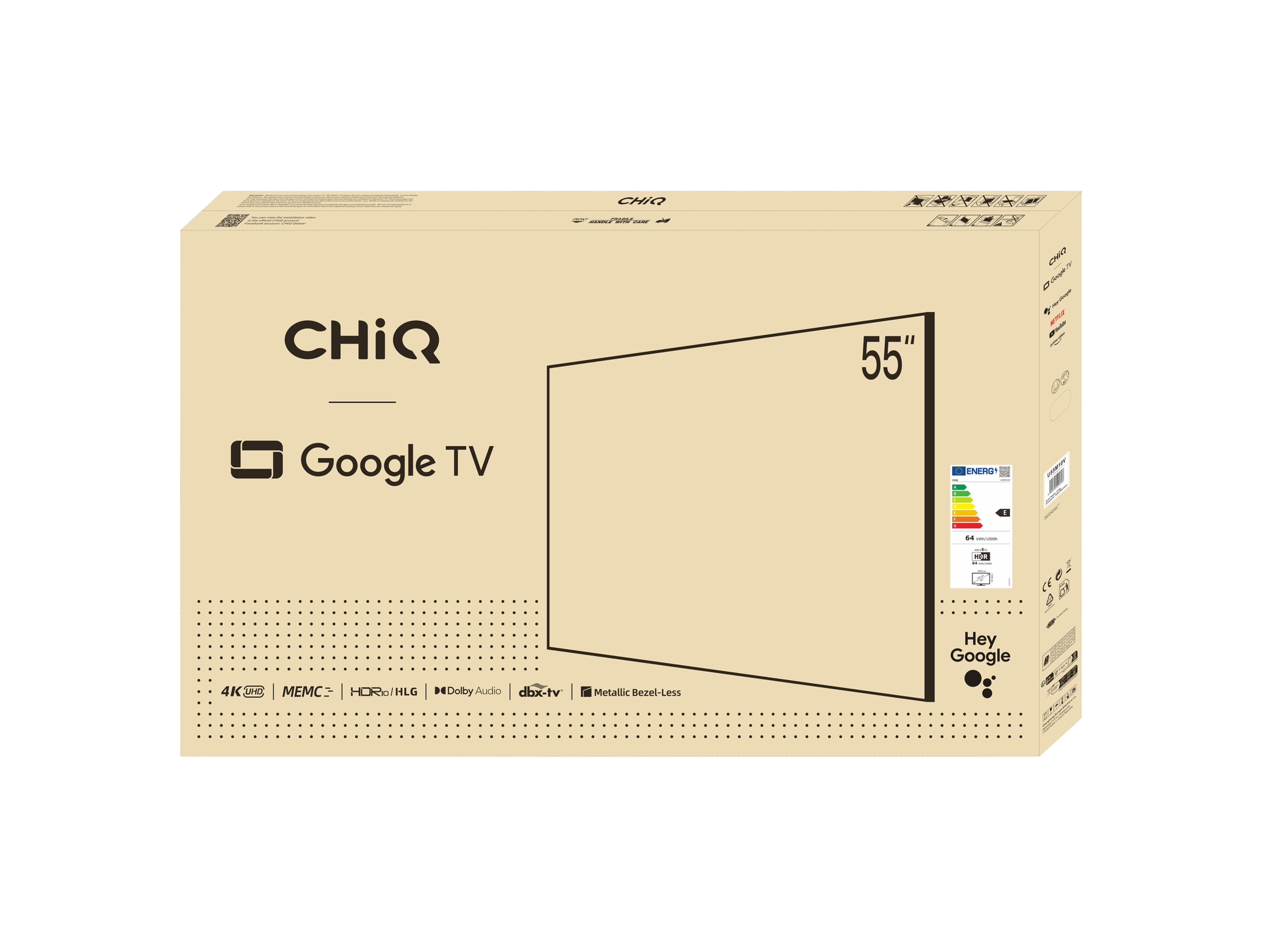 Thumbnail - Chiq Smart TV »U55M10V«, 55 Zoll (139 cm)