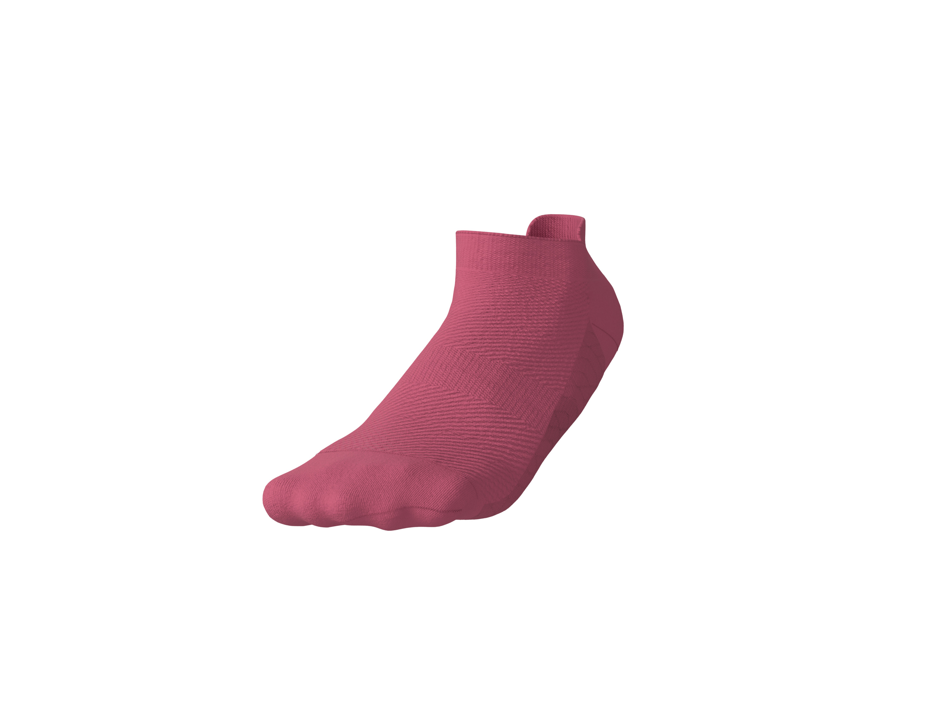 Thumbnail - CRIVIT Damen/Herren Sport-Sneakersocken, 5 Paar (pink/weiß/grau, 41/42)