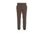 Lange braune Herrenhose mit elastischem Bund.