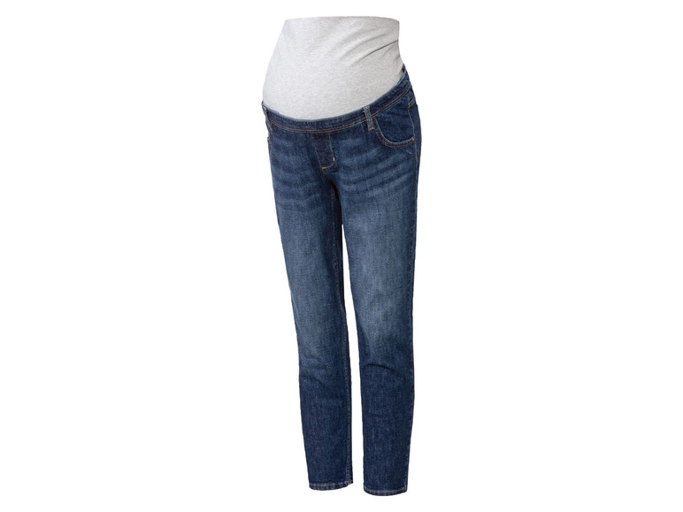 Gehe zu Vollbildansicht: bellybutton Damen Boyfriend Umstands-Jeans mit Überbauchbund - Bild 2