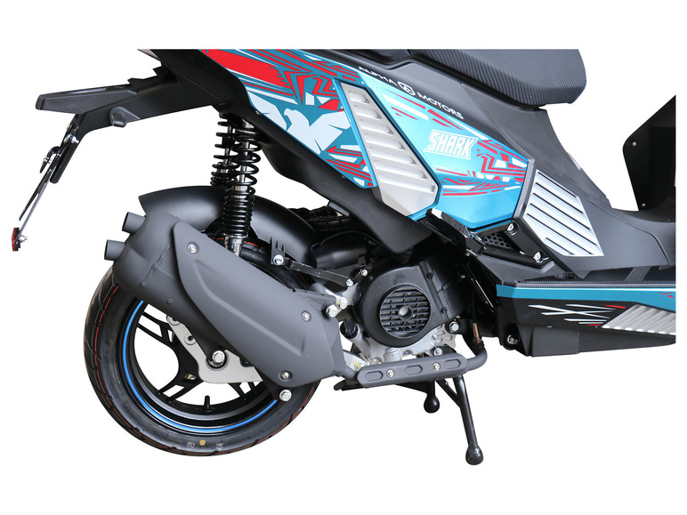 Gehe zu Vollbildansicht: Alpha Motors Motorroller Shark 50ccm 45 km/h EURO 5 - Bild 11