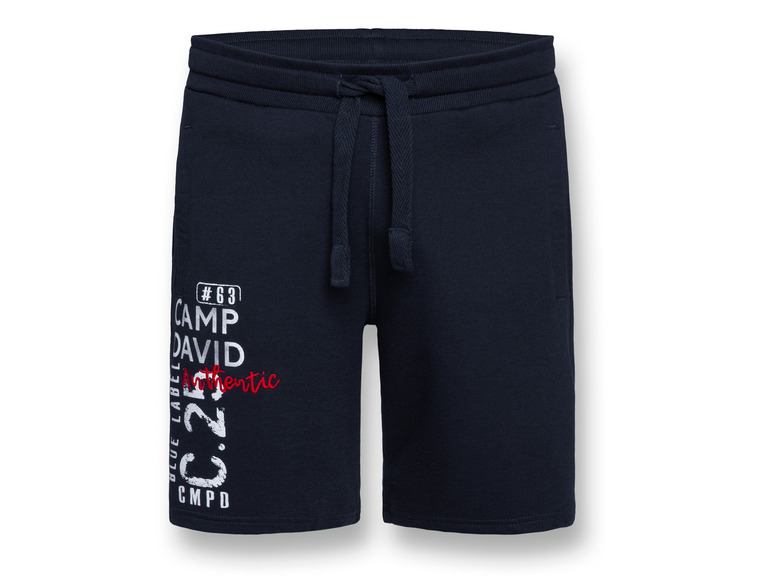 Gehe zu Vollbildansicht: Camp David Herren Sweatshorts mit Baumwolle - Bild 2