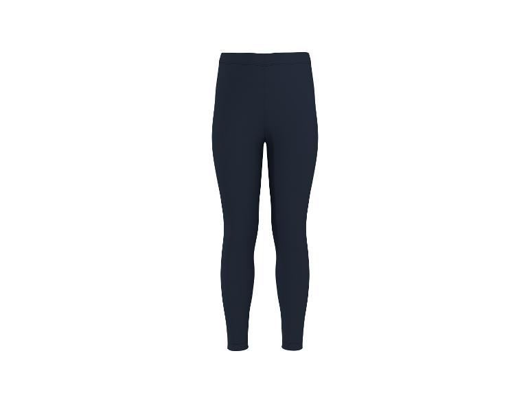 Dunkelblaue Sportleggings für Damen.