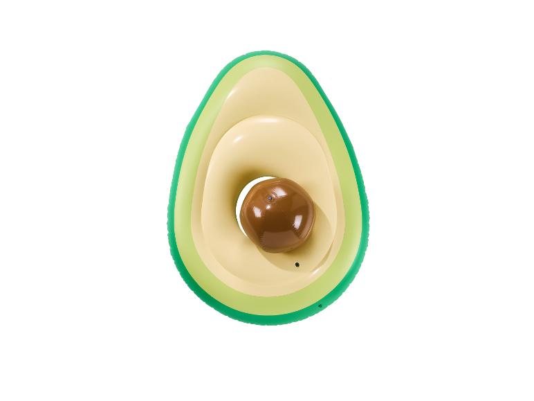 Avocado-Schwimmreifen, aufblasbar.