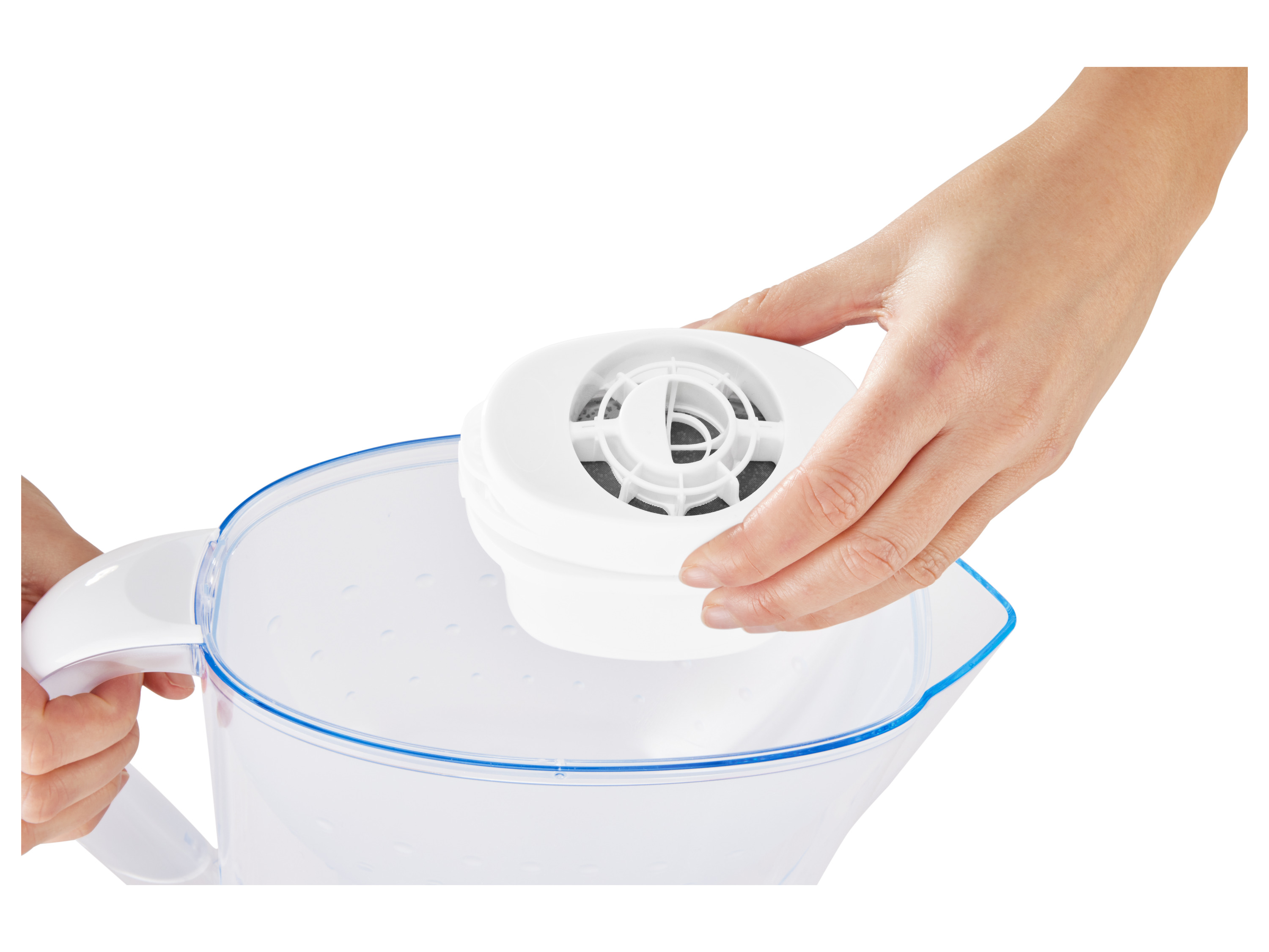 Thumbnail - LIVARNO home Wasserfilter-Kartuschen, 3 Stück inkl. Adapter für Brita-Wasserkaraffen""