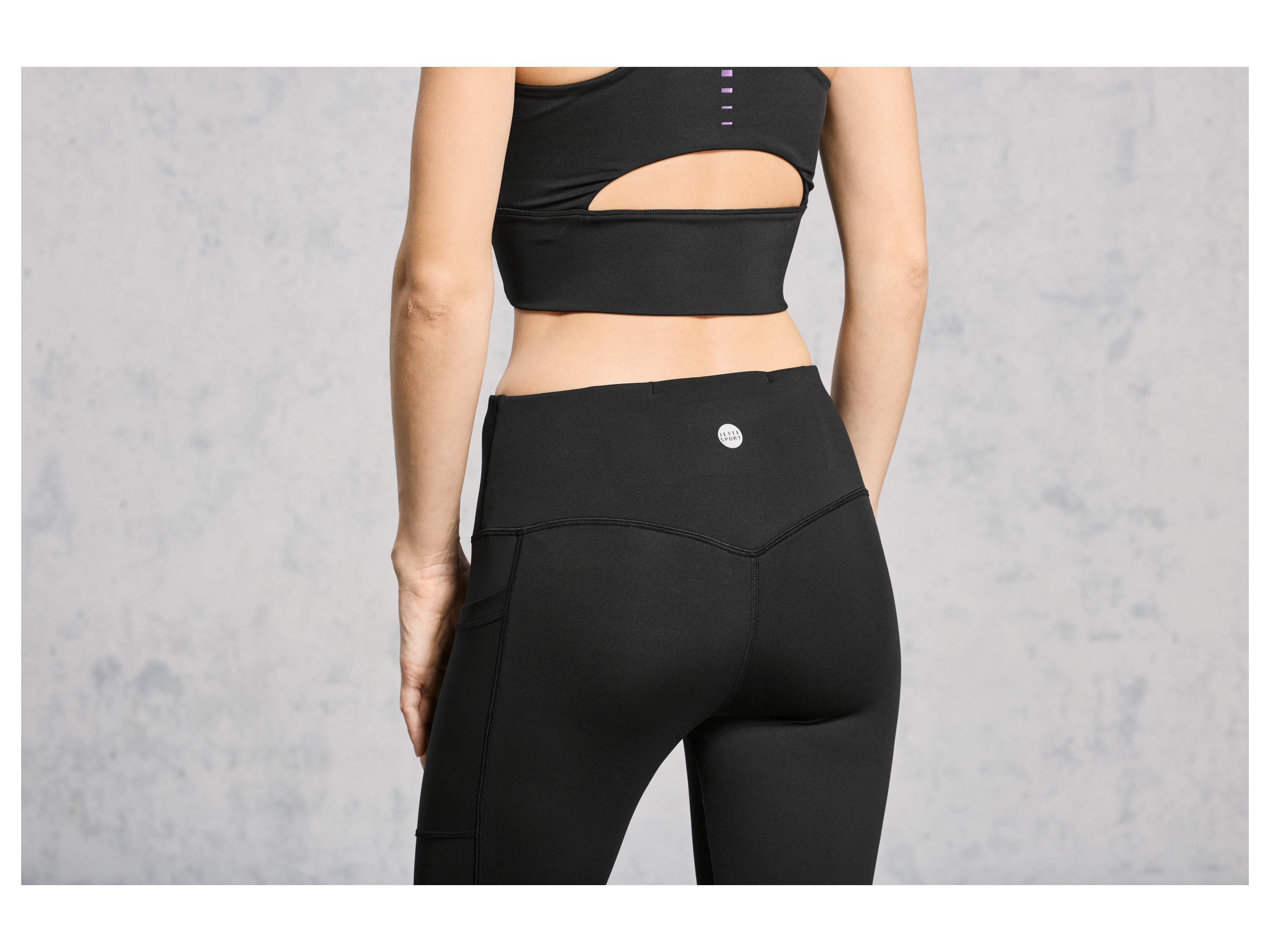 Thumbnail - Crivit by Jette Sport Damen Funktionscapri (Schwarz, XS(32/34))