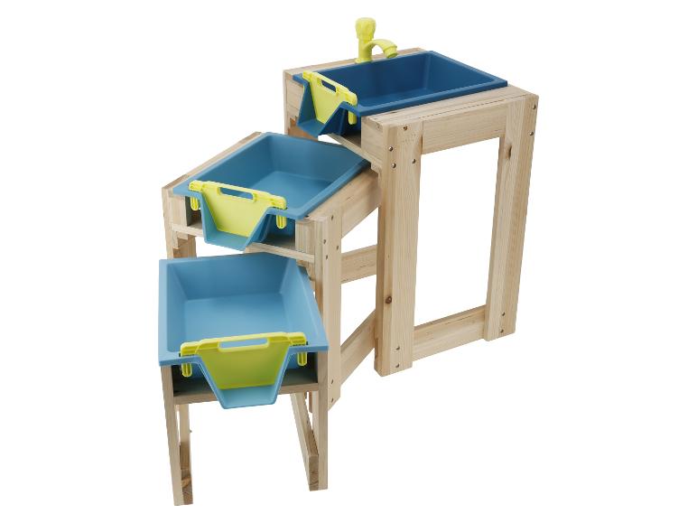 Holz- Wasserspieltische