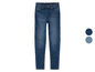 Dunkelblaue Skinny Jeans für Damen.