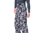 Herren-Cargohose in Grau-Schwarz mit Reißverschluss und Taschen.