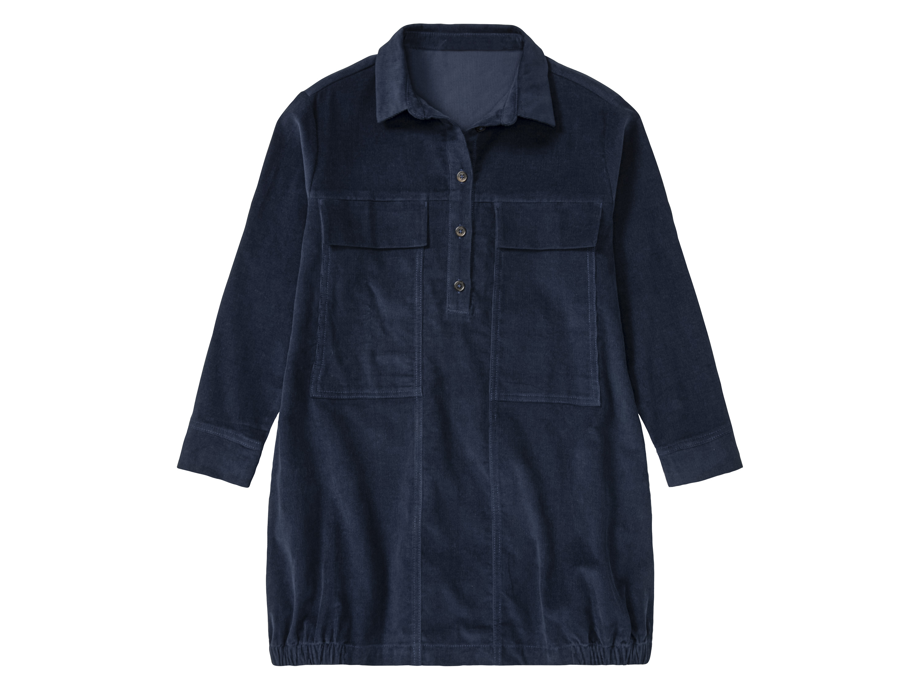 pepperts!® Kinder Mädchen  Kleid Cord (navy, 164) | 04058143025653