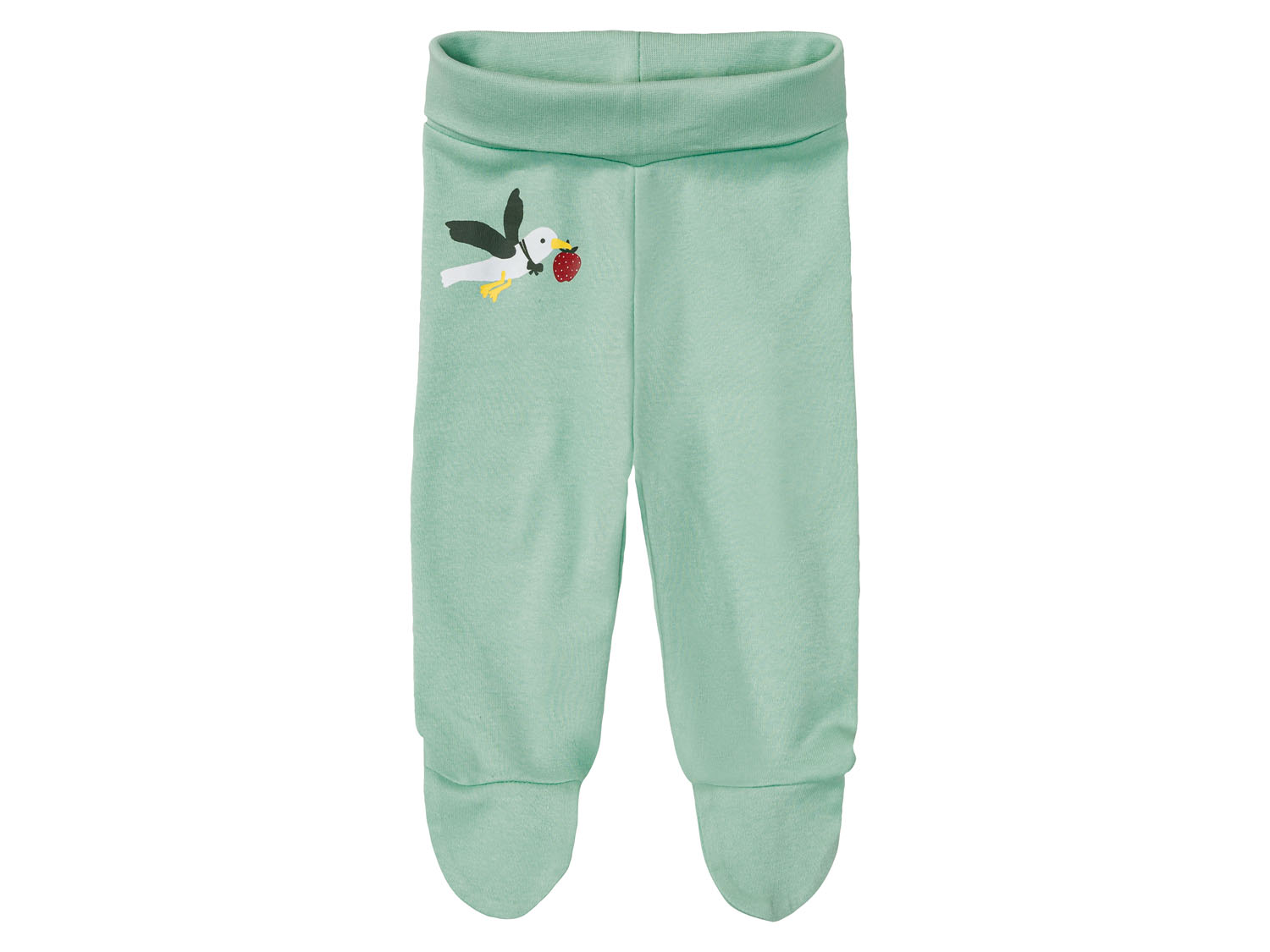 LUPILU® Baby Jogginghose 3er (gelb/rot/grün, 62/68) – Bild 2 von 4