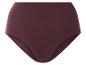 Damen-High-Waist-Slip in Pflaumenfarbe