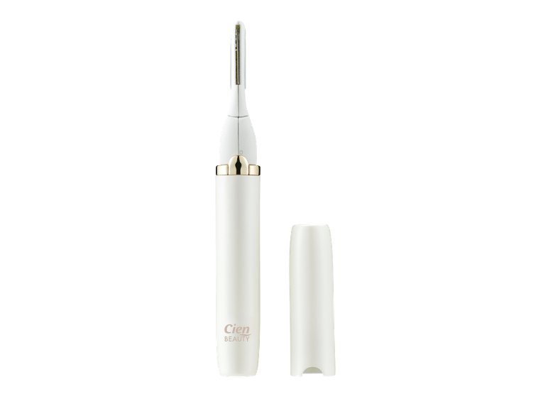Cien Beauty Augenbrauen- und Gesichtshaartrimmer mit Etui.