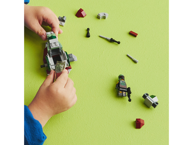 Gehe zu Vollbildansicht: LEGO® Star Wars 75344 »Boba Fetts Starship™ – Microfighter« - Bild 5
