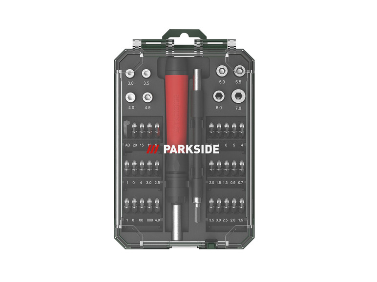 40 A1«, Präzision 40-teilig »PPBS und Bit- PARKSIDE® Stecknuss-Set