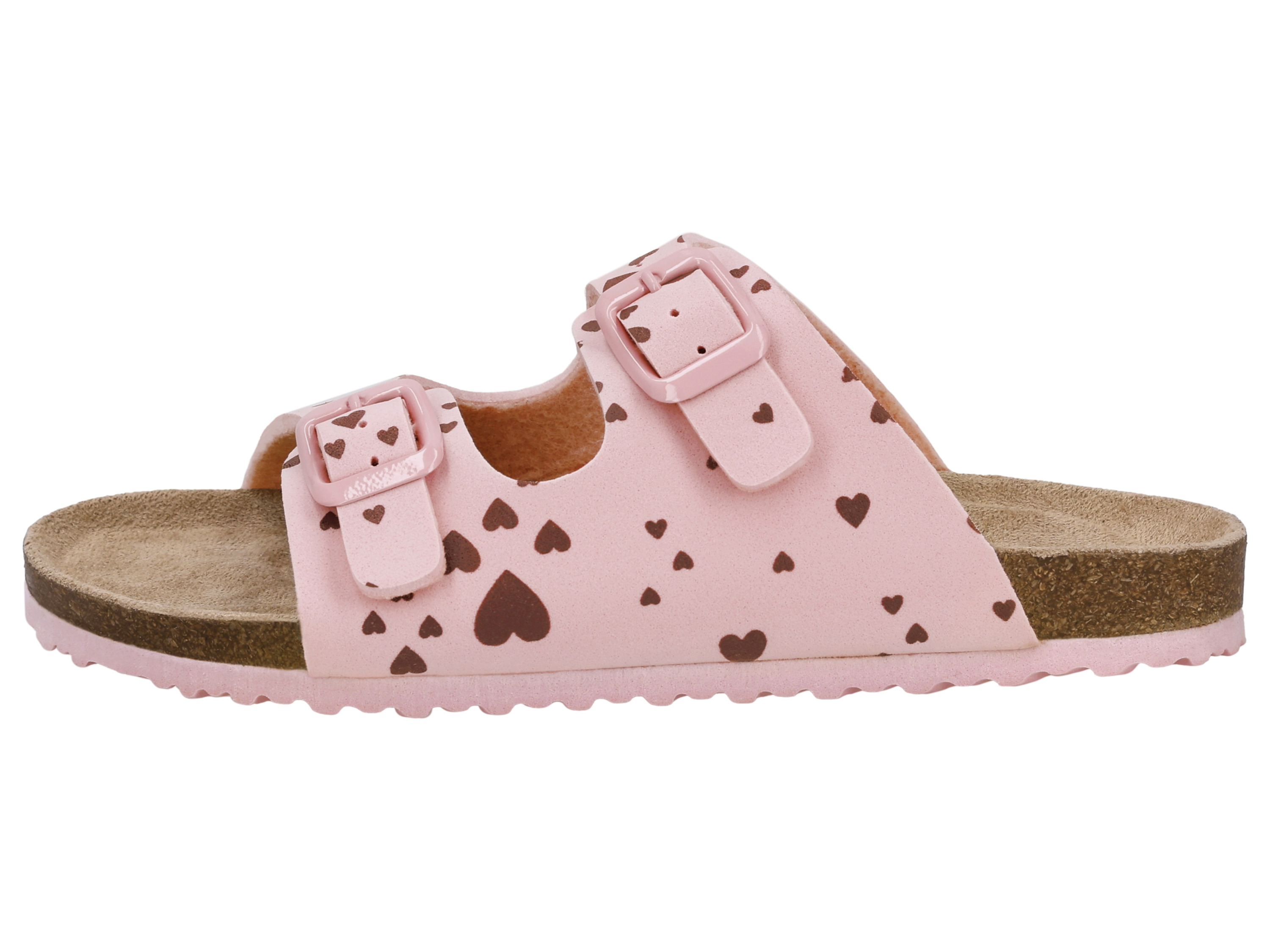 Thumbnail - Esmara Kids Jungen Mädchen Tieffußbett Pantolette (Rosa, 35)