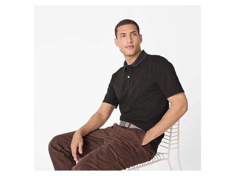 Herren Piqué-Poloshirt