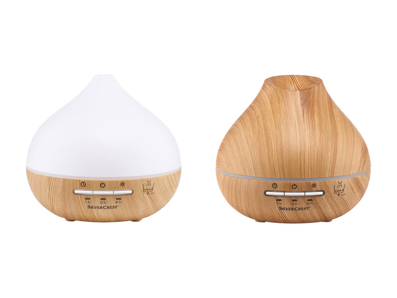 Gehe zu Vollbildansicht: SILVERCREST® Ultraschall Aroma Diffuser »SADH B1« mit Farbwechsel - Bild 1