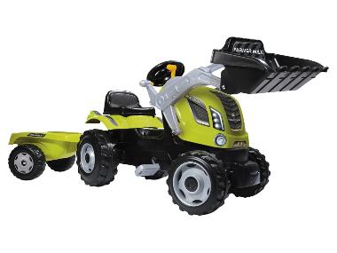 SMOBY Traktor Farmer Max mit Anhänger